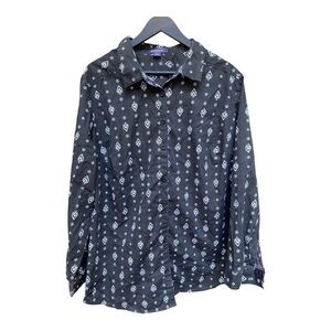 Roaman’s | Novelty | Long Sleeve | Blouse | Size: 22W